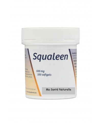 Squalène - 500 mg - 100 softgels