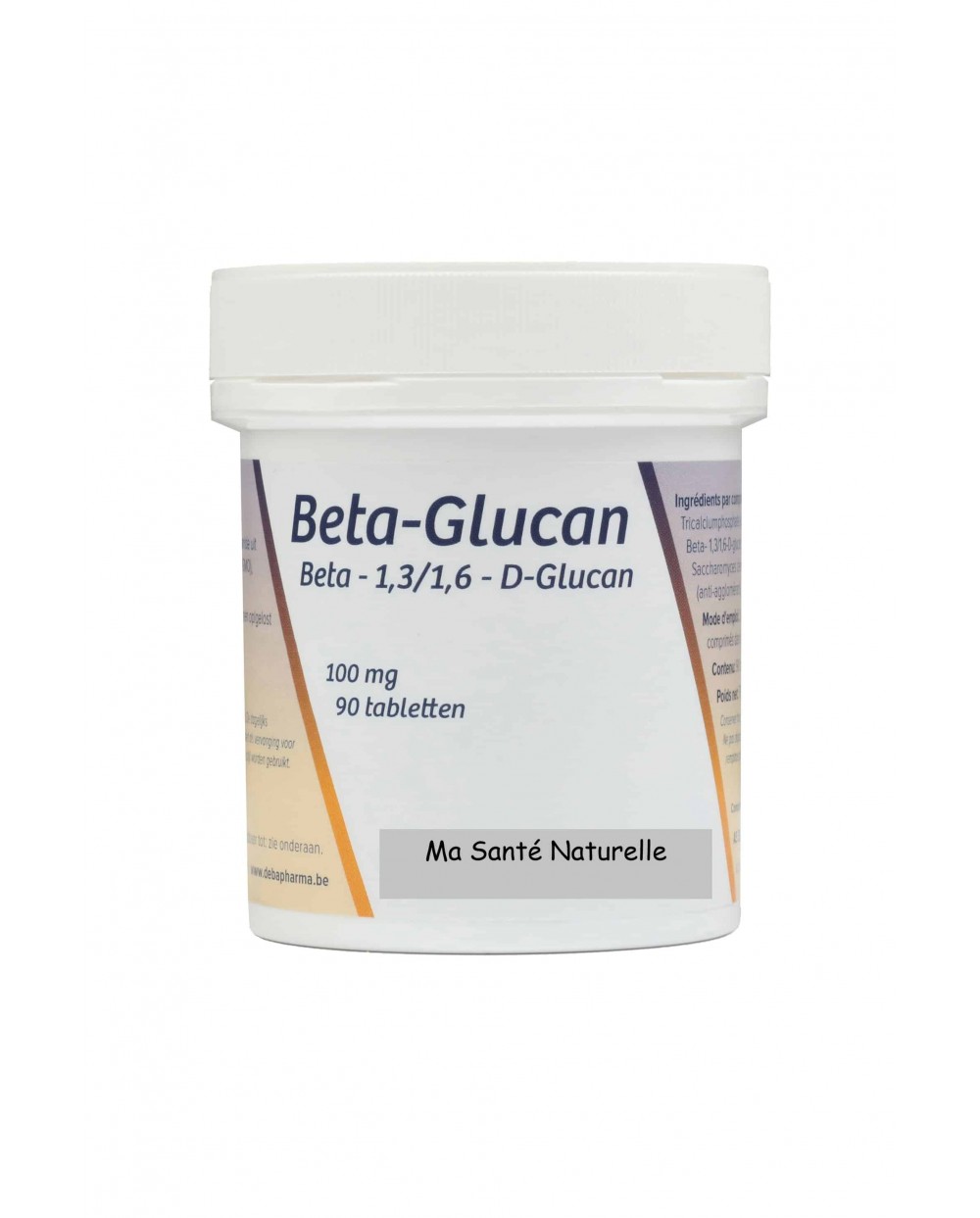 BETA-GLUCAN,100 mg,Beta-1,3/1,6 D-Glucan,90 tablettes/comprimés