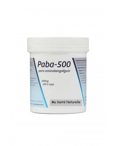 PABA 500 mg - 100 capsules...