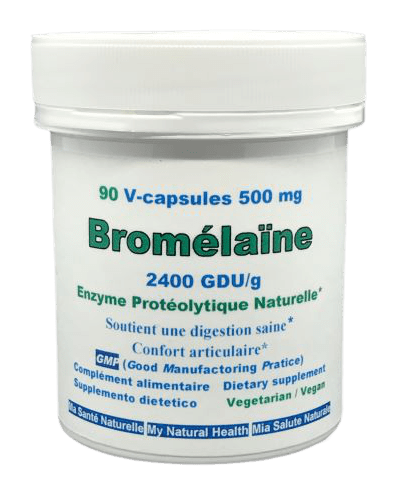Bromelain 500 mg (2000 UDG)...